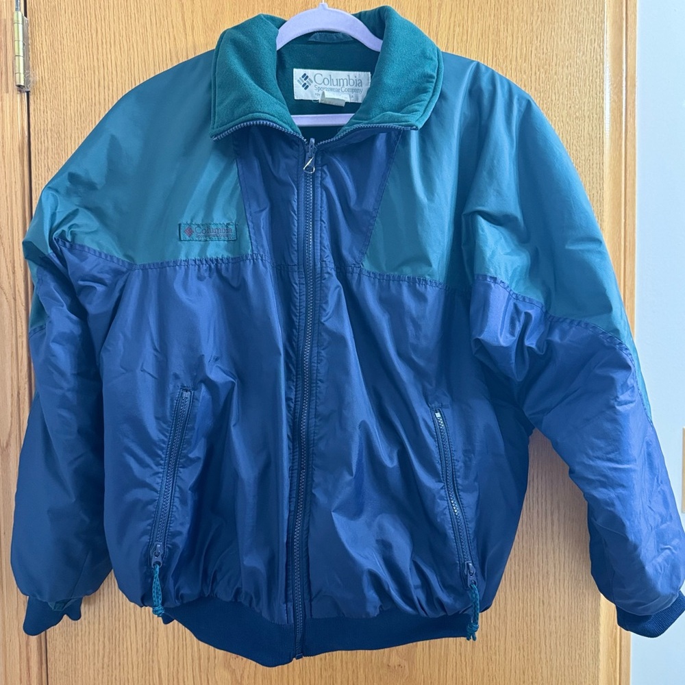 Vintage 90s Colorblock Columbia jacket